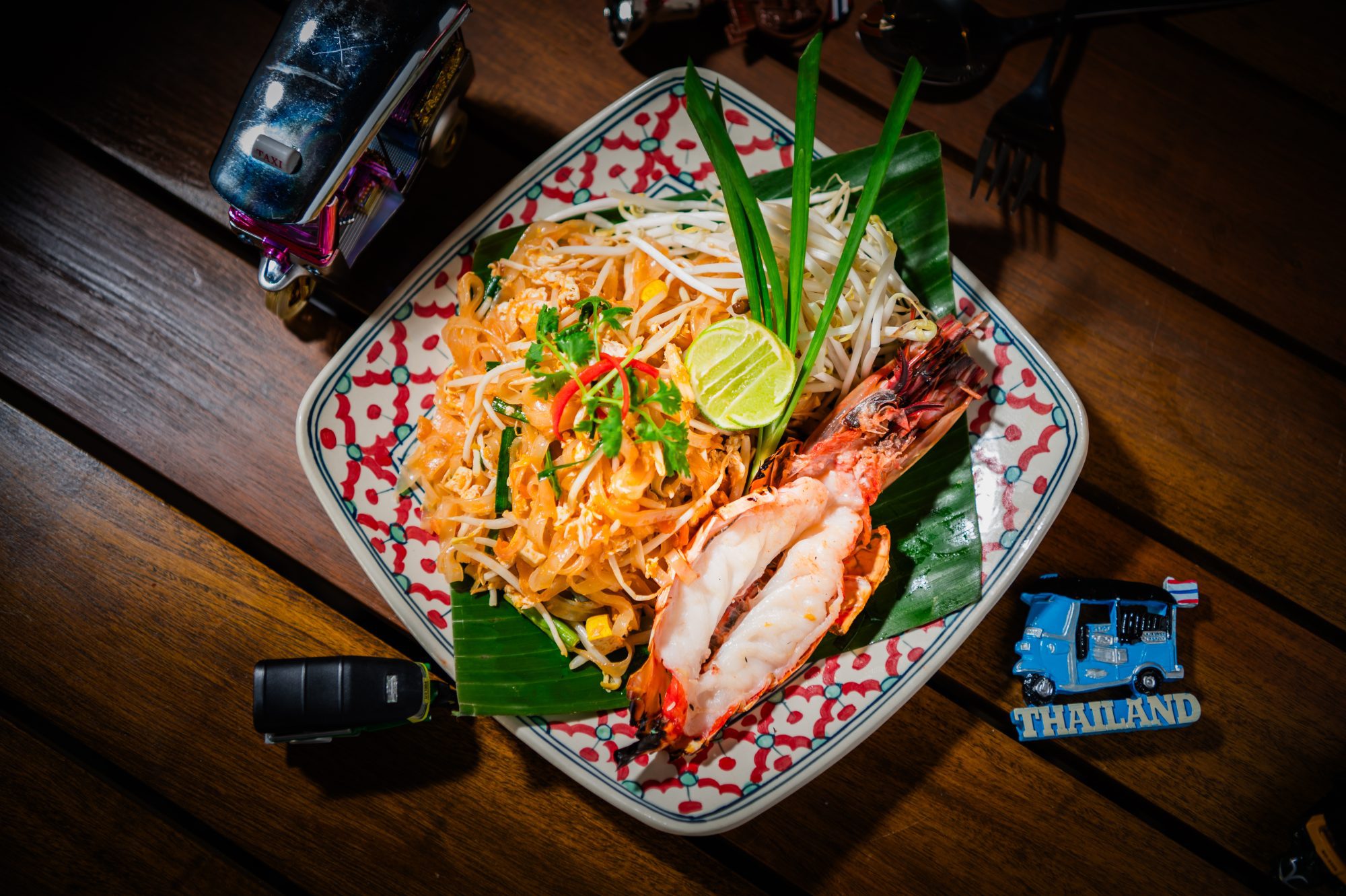 Took Took Prime - Thai Kitchen Best Thai Restaurant in Phuket, Thailand Pad Thai Tiger Prawn (6)