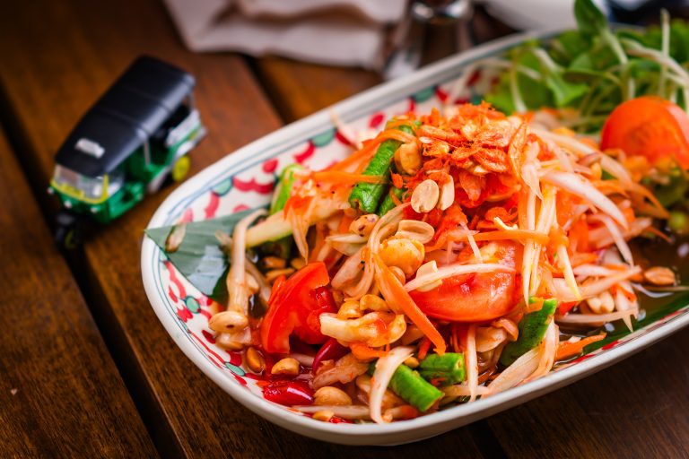 Took Took Prime - Thai Kitchen Best Thai Restaurant in Phuket, Thailand Papaya Salad 2