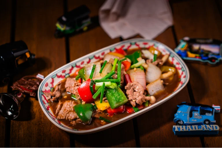 Took Took Prime - Thai Kitchen Best Thai Restaurant in Phuket, Thailand Beef Oyster Sauce 4 Copy