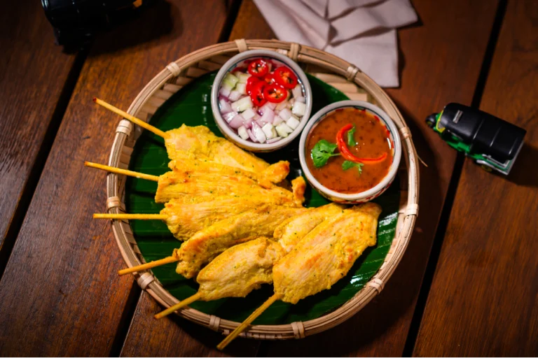 Took Took Prime - Thai Kitchen Best Thai Restaurant in Phuket, Thailand Chicken Satay 7 Copy