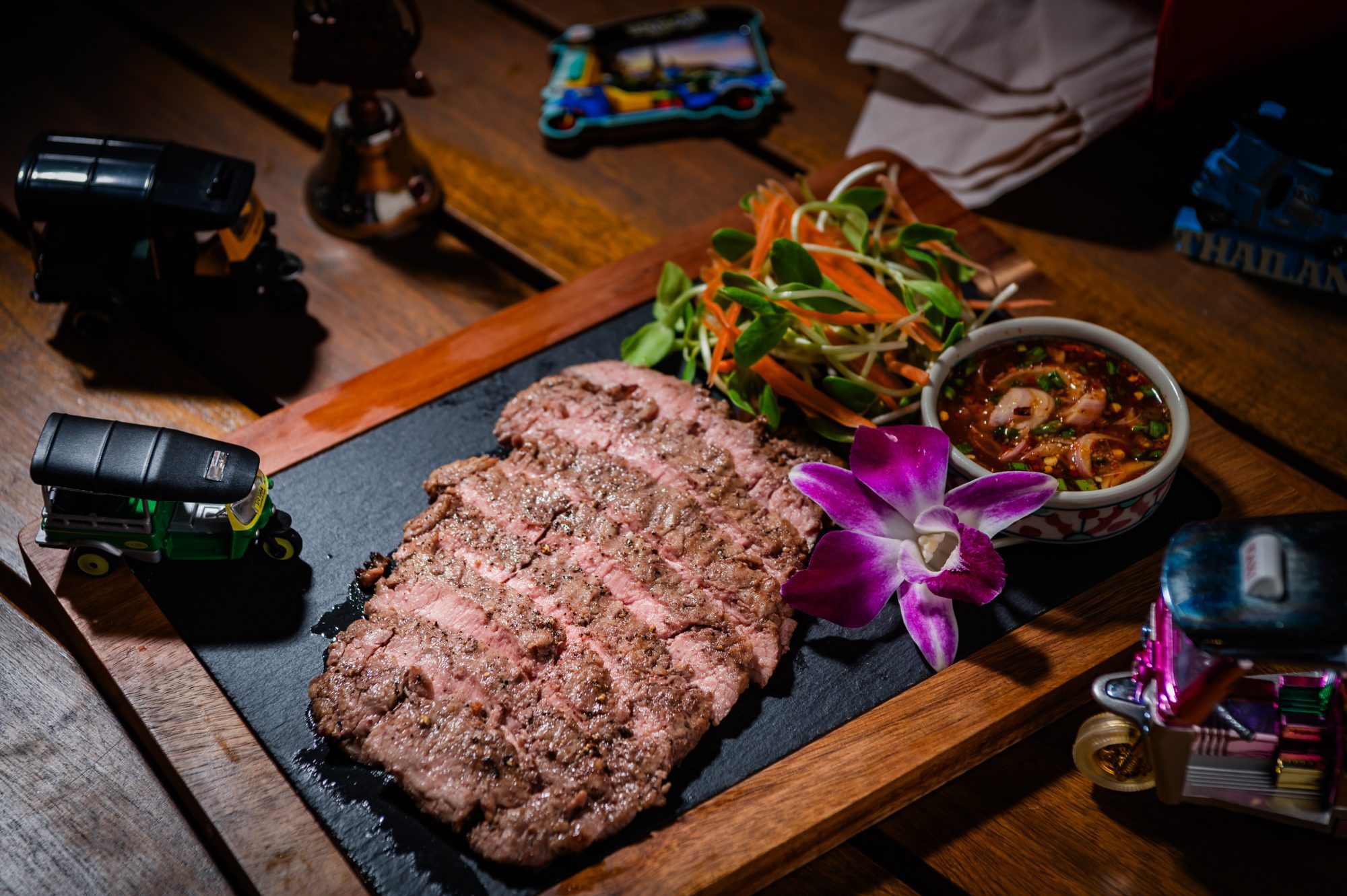 Took Took Prime - Thai Kitchen Best Thai Restaurant in Phuket, Thailand Grilled Beef With Thai Sauce (2)