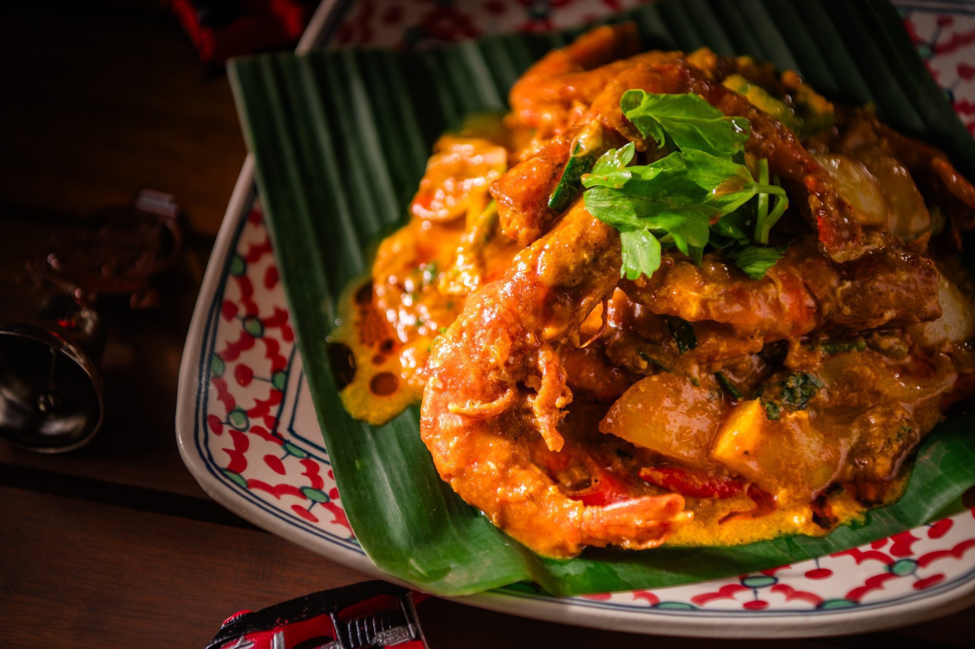 Took Took Prime - Thai Kitchen Best Thai Restaurant in Phuket, Thailand Shrimp With Curry Powder (1)