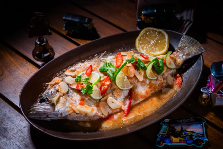 Took Took Prime - Thai Kitchen Best Thai Restaurant in Phuket, Thailand Steamed Fish With Lime (5) Copy